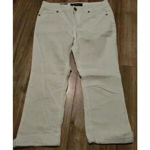 Women's Nine West White Jeans Size‎ 4/27